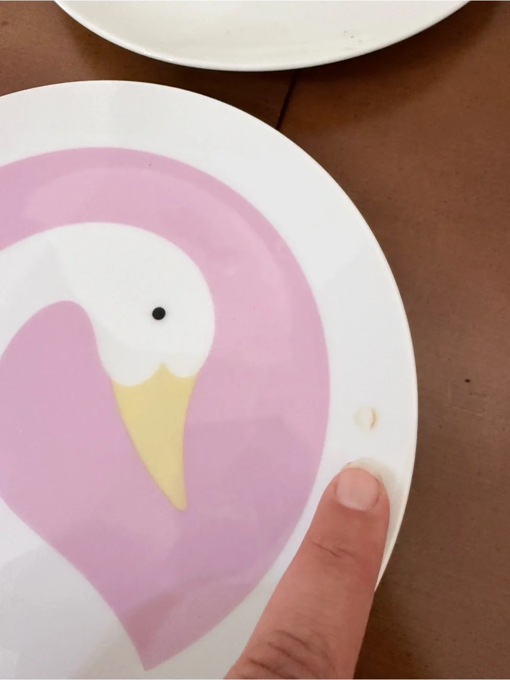 Vintage Takahashi Geese Goose Pastel Ceramic 5 Salad Plates 8” Grandma Cottage